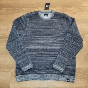 Under Armour Rush Intelliknit Ribbed Grey Sweater Size XL New $190 13777-012 New